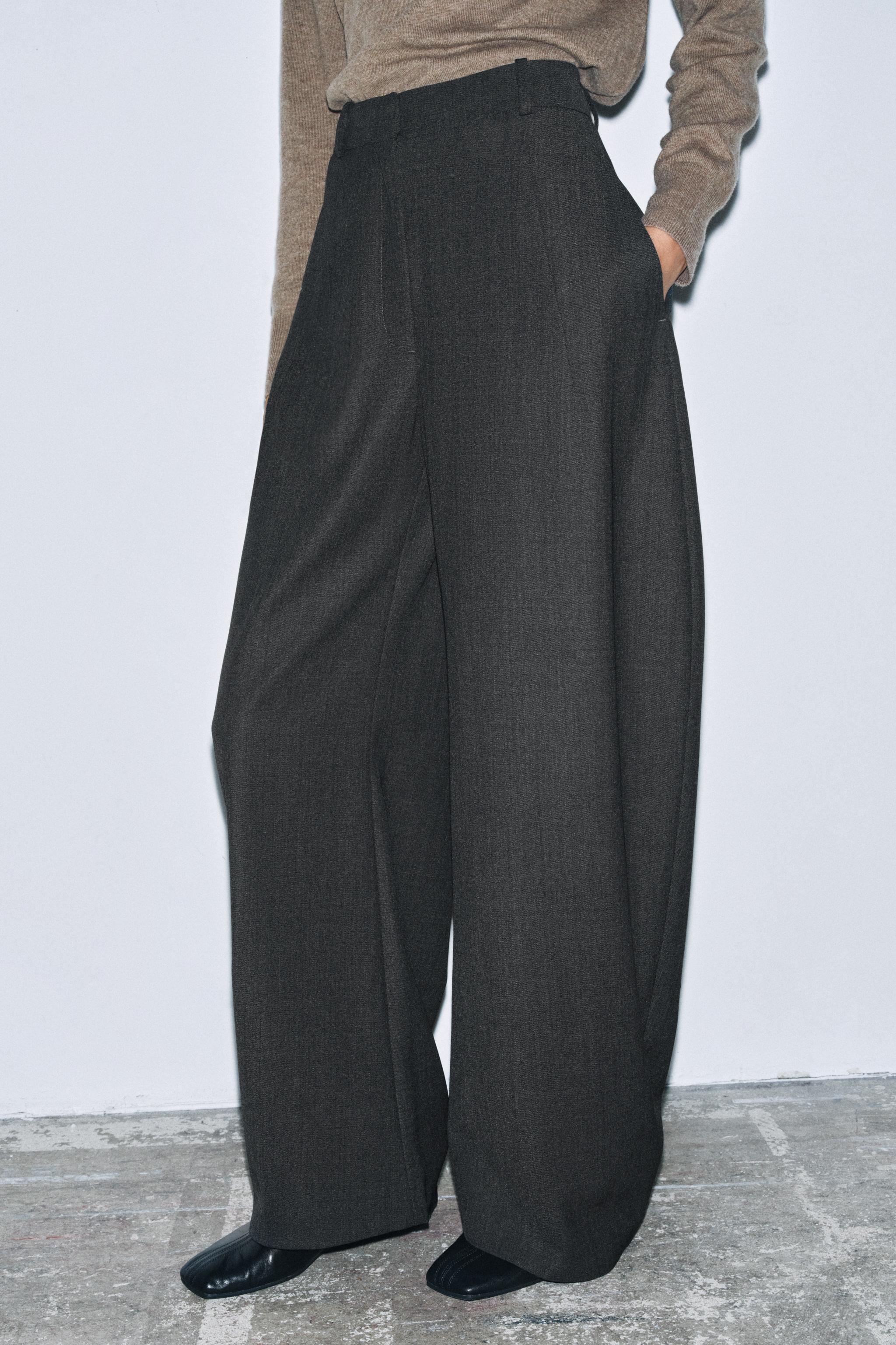 WOOL BALLOON PANTS ZW COLLECTION